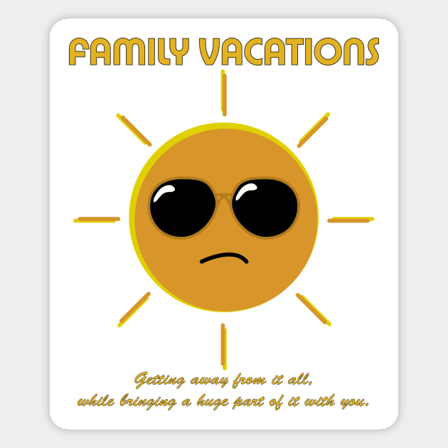 Family Vacation Magnet by BishopCras